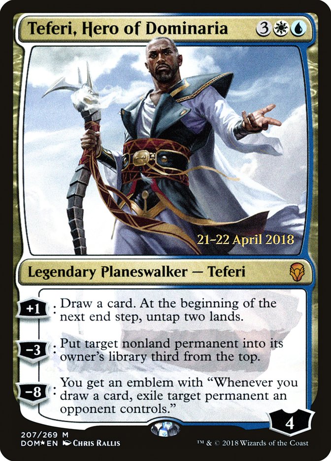 Teferi, Hero of Dominaria [Dominaria Prerelease Promos] | Gear Gaming Bentonville