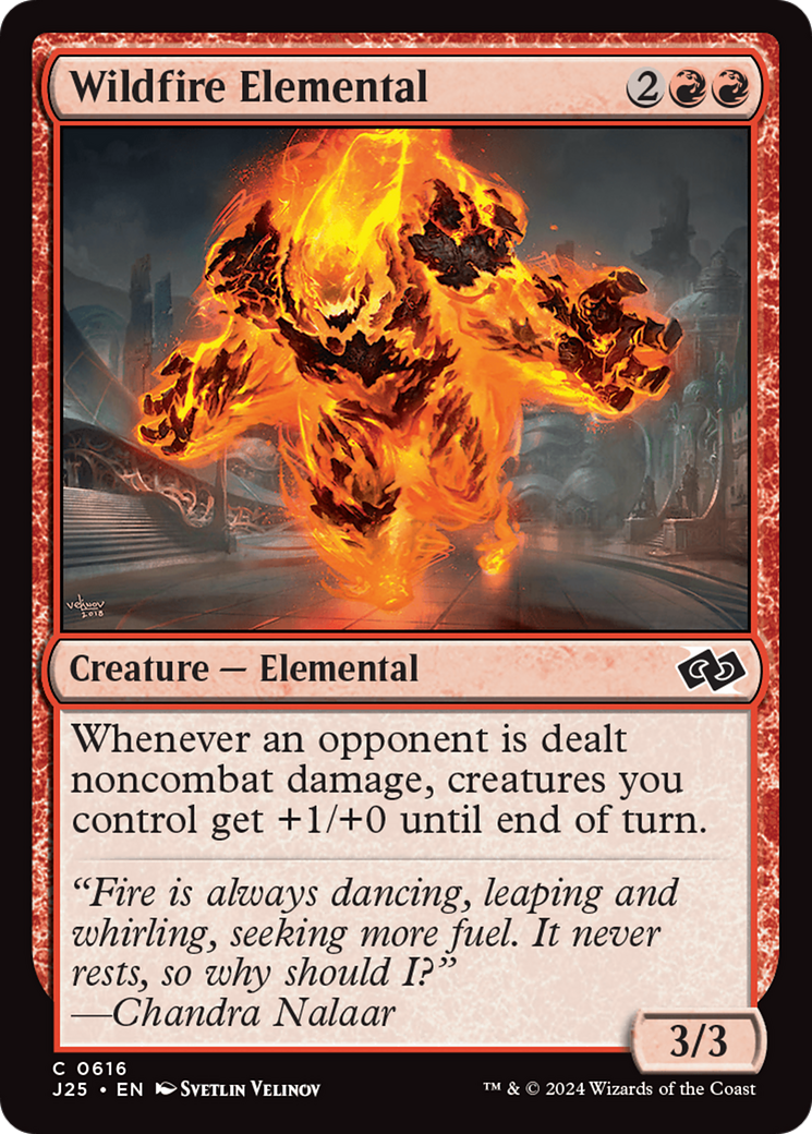 Wildfire Elemental [Foundations Jumpstart] | Gear Gaming Bentonville