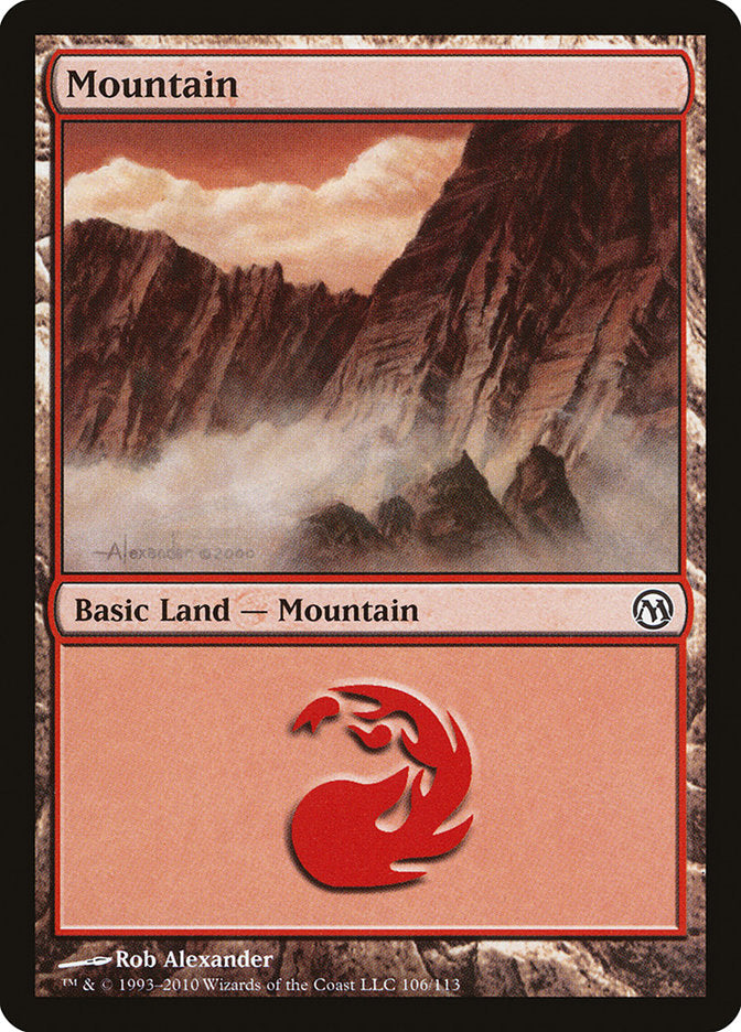 Mountain (106) [Duels of the Planeswalkers] | Gear Gaming Bentonville