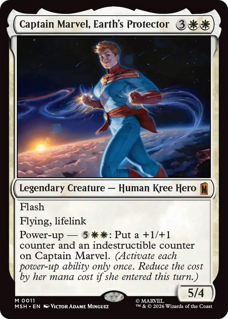 Captain Marvel, Earth's Protector [Marvel Super Heroes] | Gear Gaming Bentonville