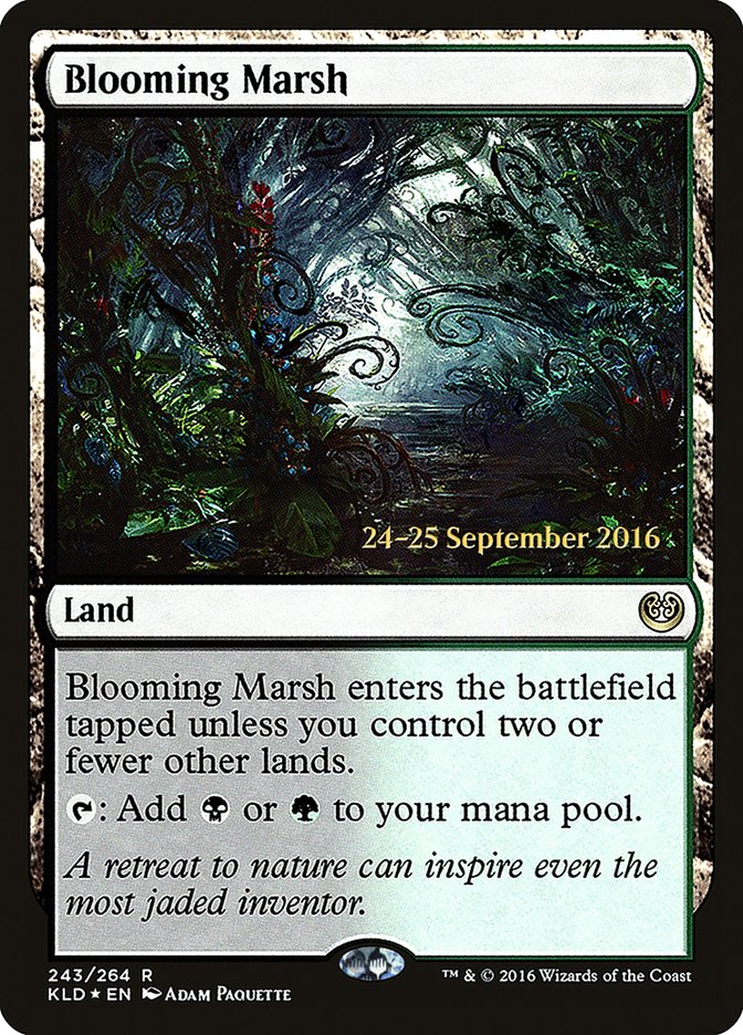 Blooming Marsh [Kaladesh Prerelease Promos] | Gear Gaming Bentonville