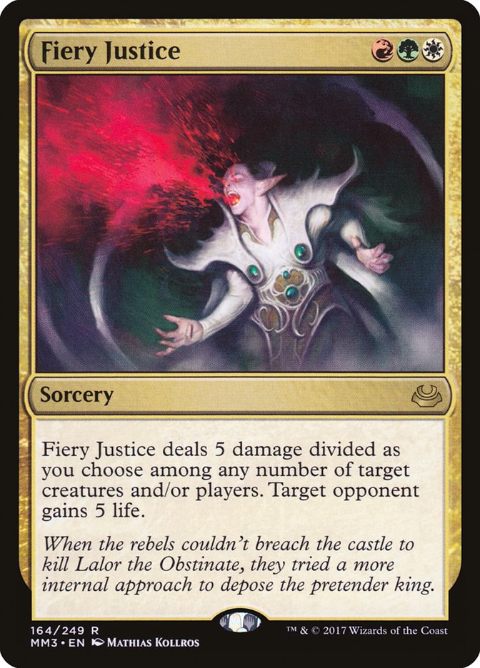 Fiery Justice [Modern Masters 2017] | Gear Gaming Bentonville
