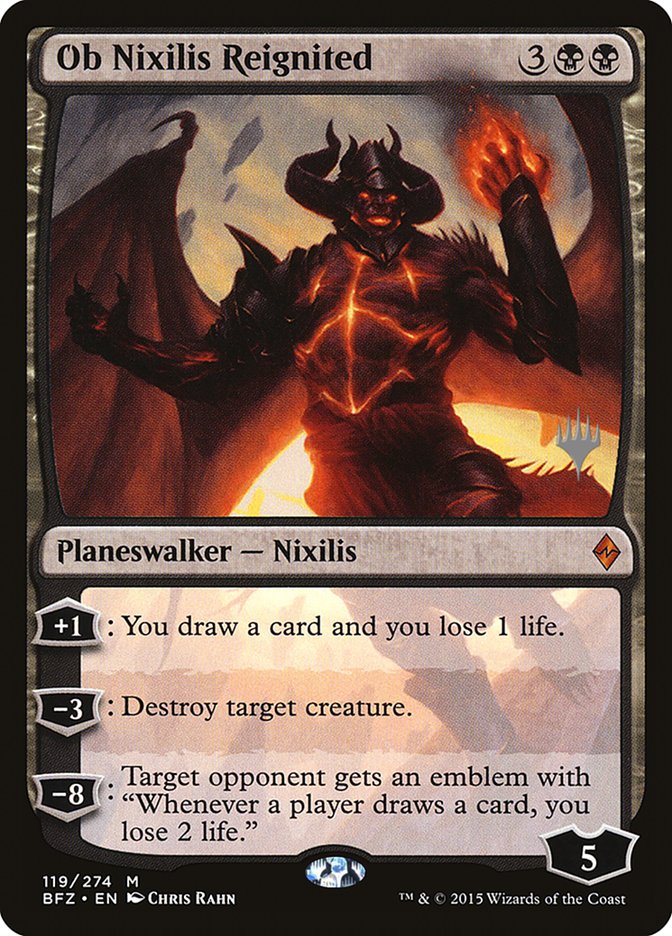 Ob Nixilis Reignited (Promo Pack) [Battle for Zendikar Promos] | Gear Gaming Bentonville