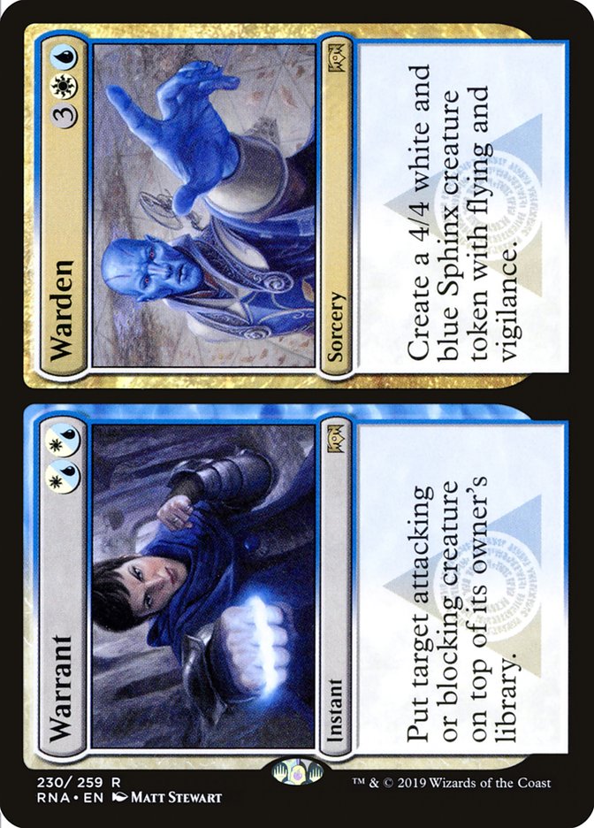 Warrant // Warden [Ravnica Allegiance] | Gear Gaming Bentonville