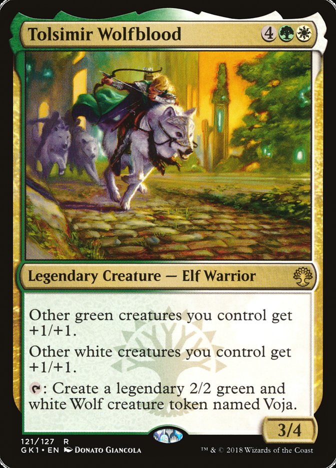 Tolsimir Wolfblood [Guilds of Ravnica Guild Kit] | Gear Gaming Bentonville