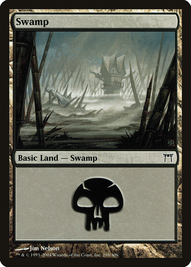 Swamp (298) [Champions of Kamigawa] | Gear Gaming Bentonville