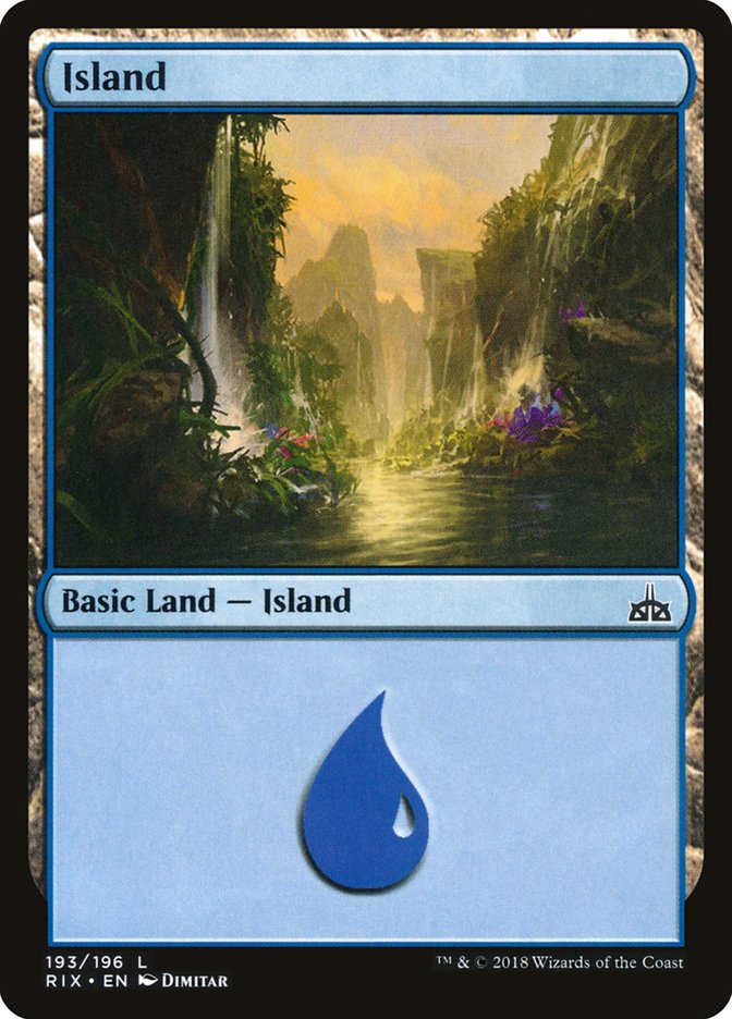 Island (193) [Rivals of Ixalan] | Gear Gaming Bentonville