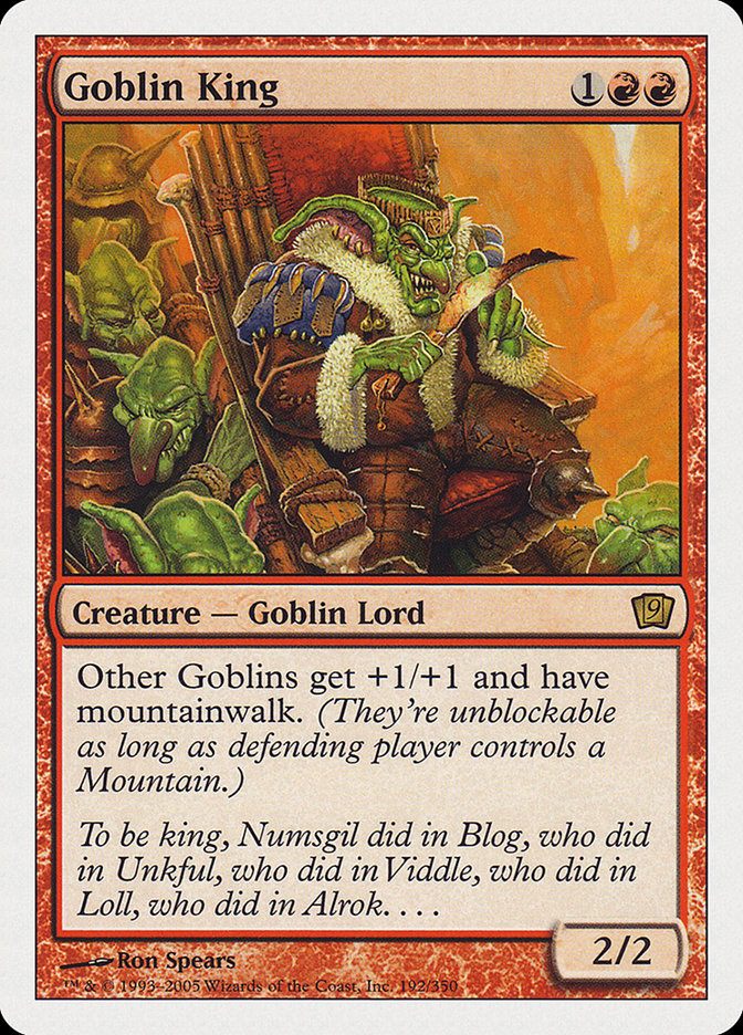 Goblin King [Ninth Edition] | Gear Gaming Bentonville
