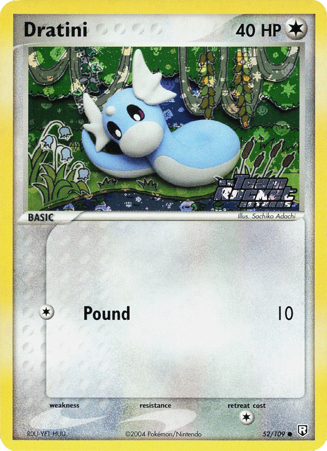 Dratini (52/109) (Stamped) [EX: Team Rocket Returns] | Gear Gaming Bentonville
