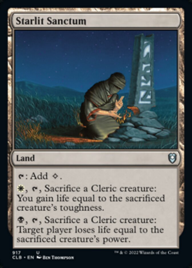 Starlit Sanctum [Commander Legends: Battle for Baldur's Gate] | Gear Gaming Bentonville