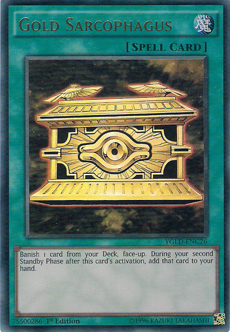 Gold Sarcophagus [YGLD-ENC26] Ultra Rare | Gear Gaming Bentonville