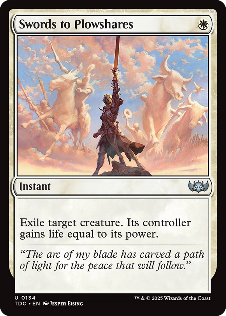 Swords to Plowshares [Tarkir: Dragonstorm Commander] | Gear Gaming Bentonville