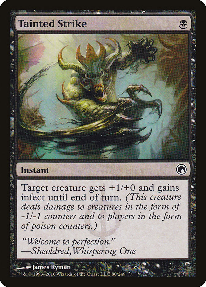 Tainted Strike [Scars of Mirrodin] | Gear Gaming Bentonville