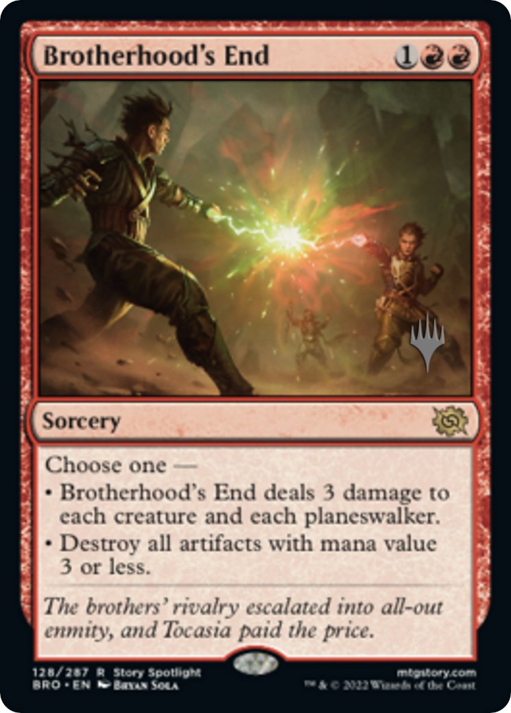 Brotherhood's End (Promo Pack) [The Brothers' War Promos] | Gear Gaming Bentonville