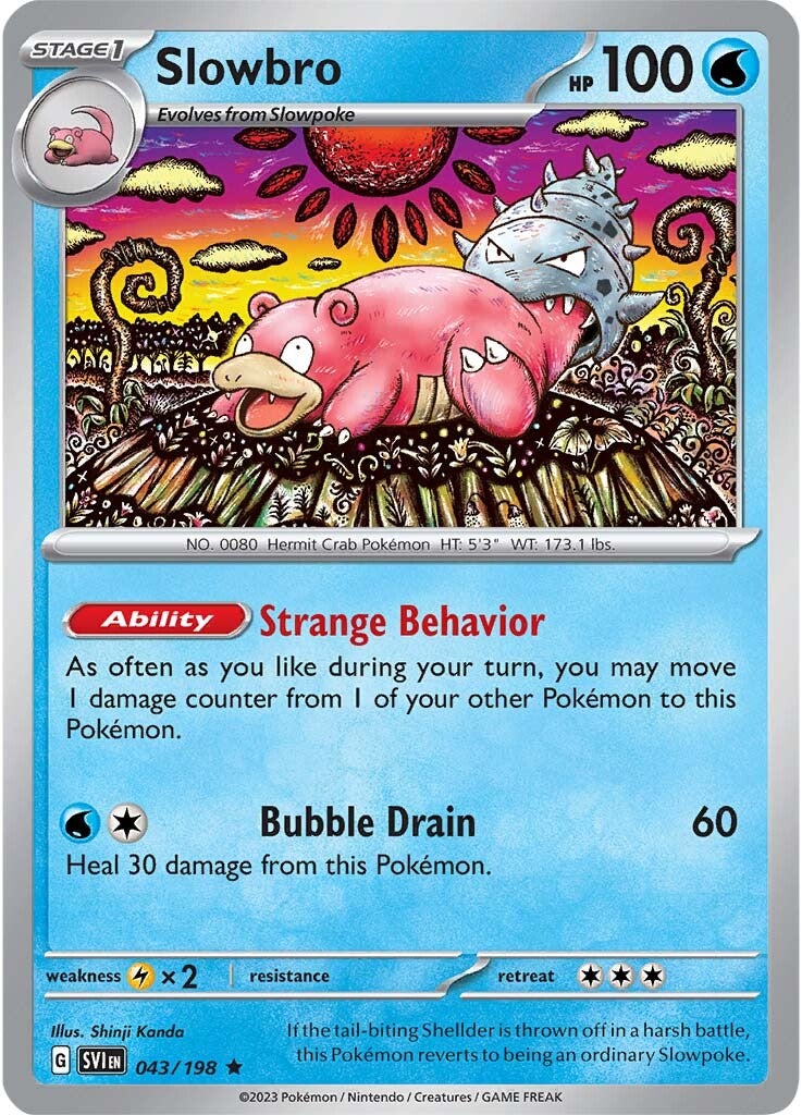 Slowbro (043/198) [Scarlet & Violet: Base Set] | Gear Gaming Bentonville