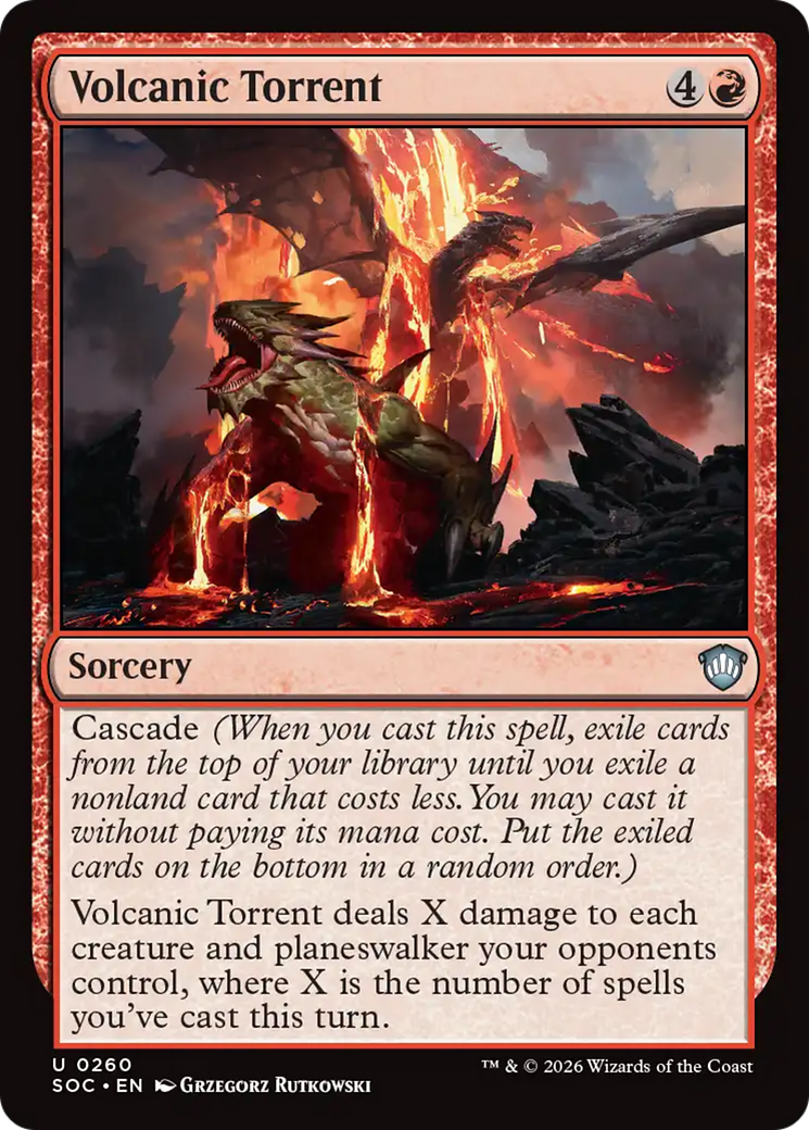 Volcanic Torrent [Secrets of Strixhaven Commander] | Gear Gaming Bentonville