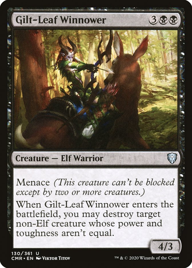 Gilt-Leaf Winnower [Commander Legends] | Gear Gaming Bentonville