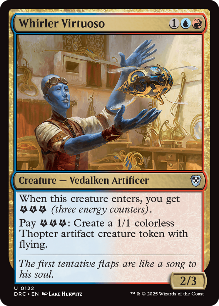 Whirler Virtuoso [Aetherdrift Commander] | Gear Gaming Bentonville