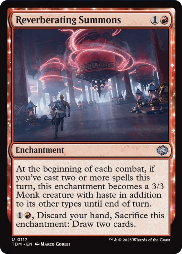 Reverberating Summons [Tarkir: Dragonstorm] | Gear Gaming Bentonville