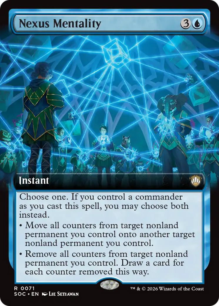 Nexus Mentality (Extended Art) [Secrets of Strixhaven Commander] | Gear Gaming Bentonville