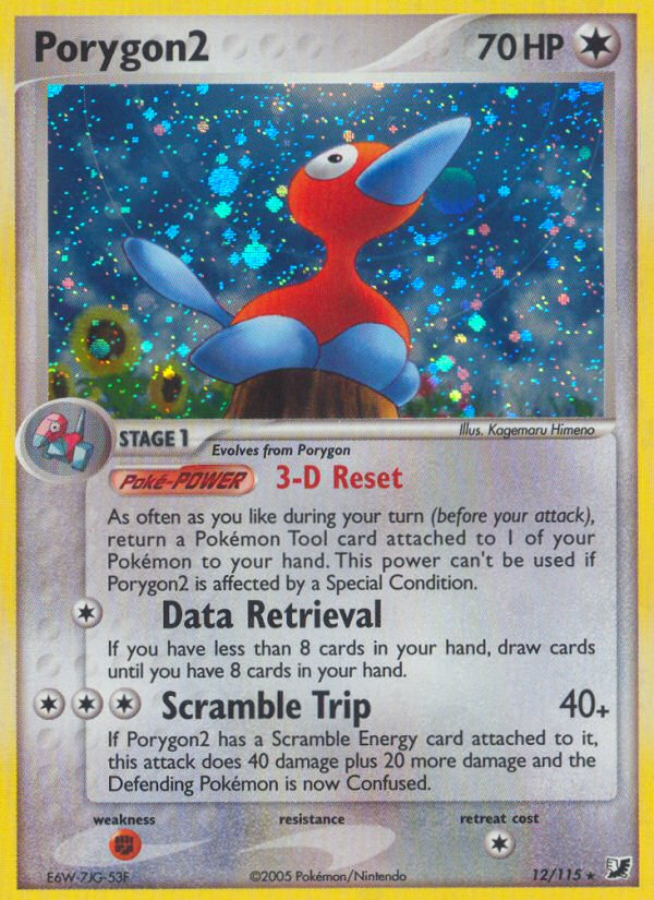 Porygon2 (12/115) [EX: Unseen Forces] | Gear Gaming Bentonville