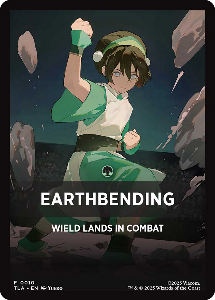 Earthbending Theme Card [Avatar: The Last Airbender] | Gear Gaming Bentonville