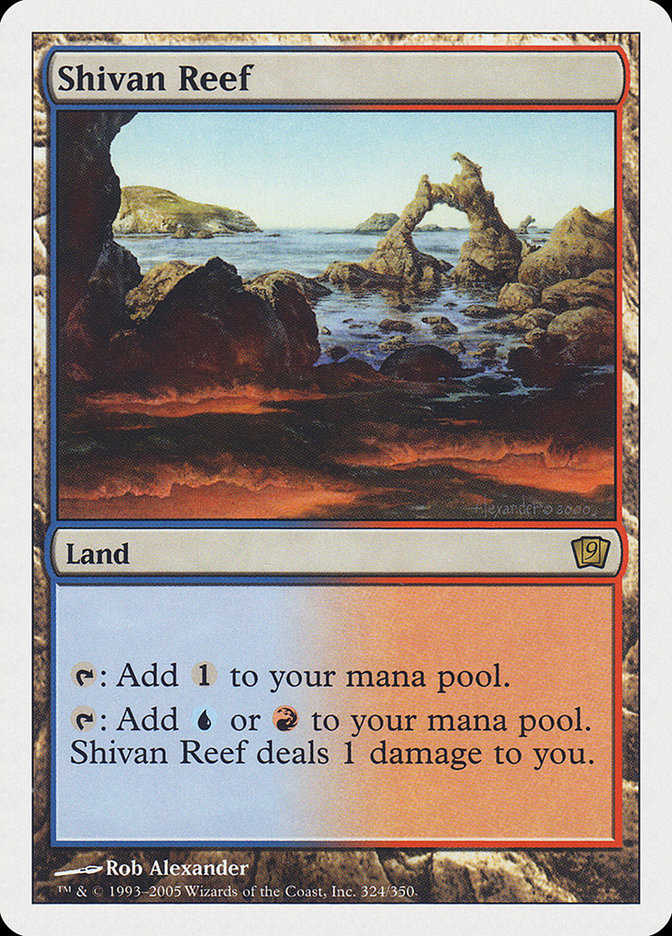 Shivan Reef [Ninth Edition] | Gear Gaming Bentonville