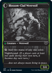 Weaver of Blossoms // Blossom-Clad Werewolf [Innistrad: Double Feature] | Gear Gaming Bentonville