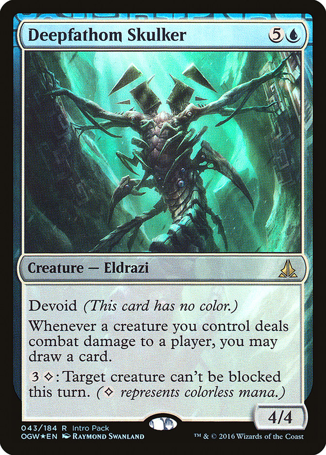 Deepfathom Skulker (Intro Pack) [Oath of the Gatewatch Promos] | Gear Gaming Bentonville