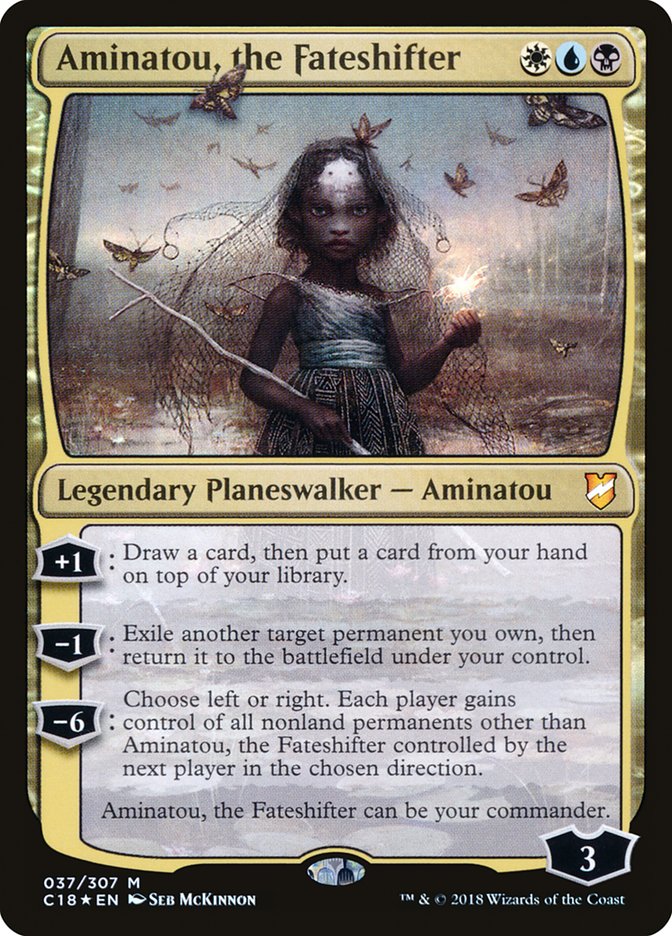Aminatou, the Fateshifter [Commander 2018] | Gear Gaming Bentonville