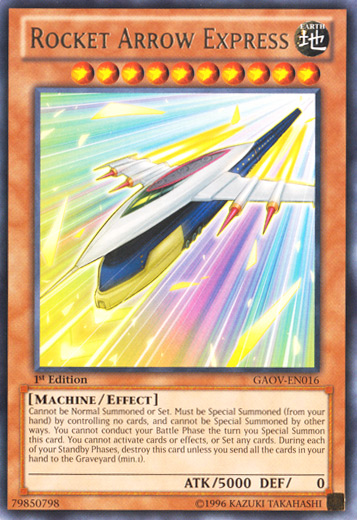 Rocket Arrow Express [GAOV-EN016] Rare | Gear Gaming Bentonville