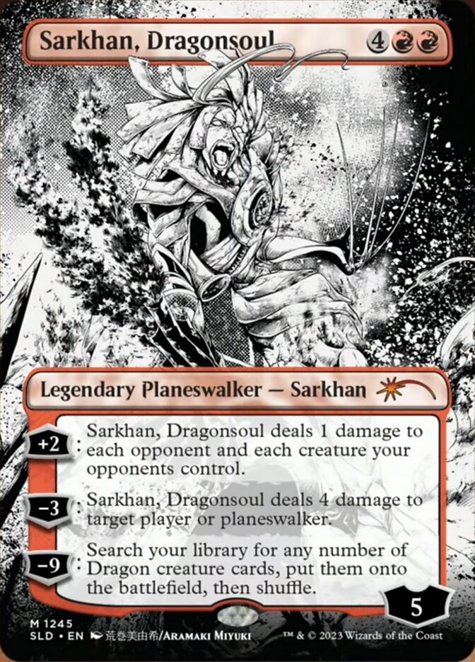 Sarkhan, Dragonsoul (Borderless) [Secret Lair Drop Series] | Gear Gaming Bentonville