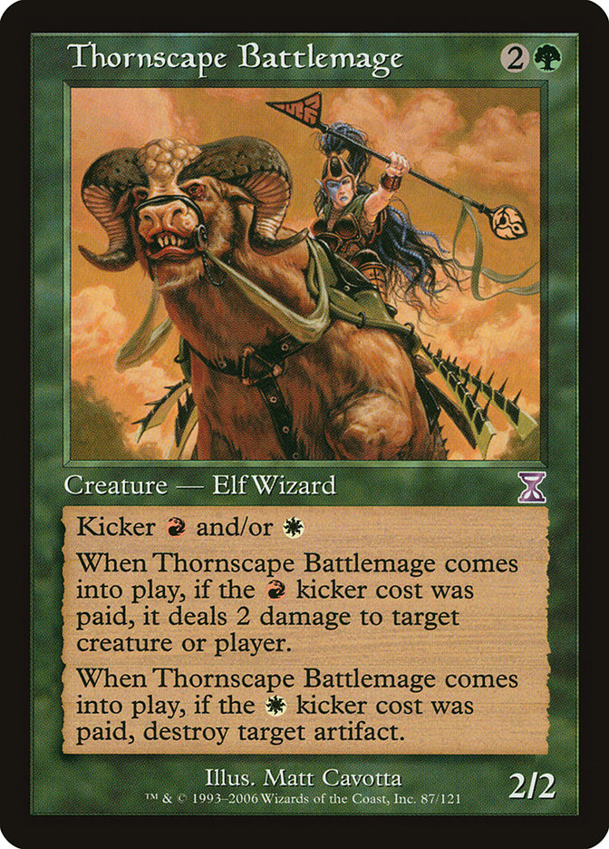 Thornscape Battlemage [Time Spiral Timeshifted] | Gear Gaming Bentonville
