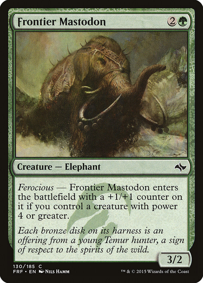 Frontier Mastodon [Fate Reforged] | Gear Gaming Bentonville