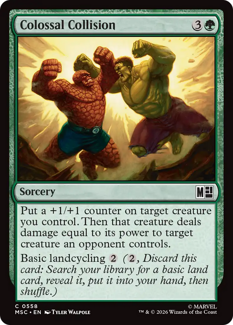 Colossal Collision [Marvel Super Heroes Commander] | Gear Gaming Bentonville