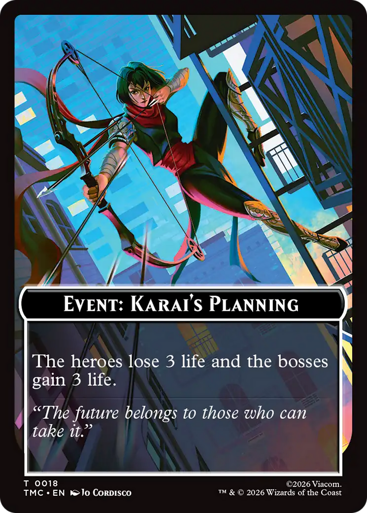Event: Karai's Planning [Teenage Mutant Ninja Turtles Commander Tokens] | Gear Gaming Bentonville