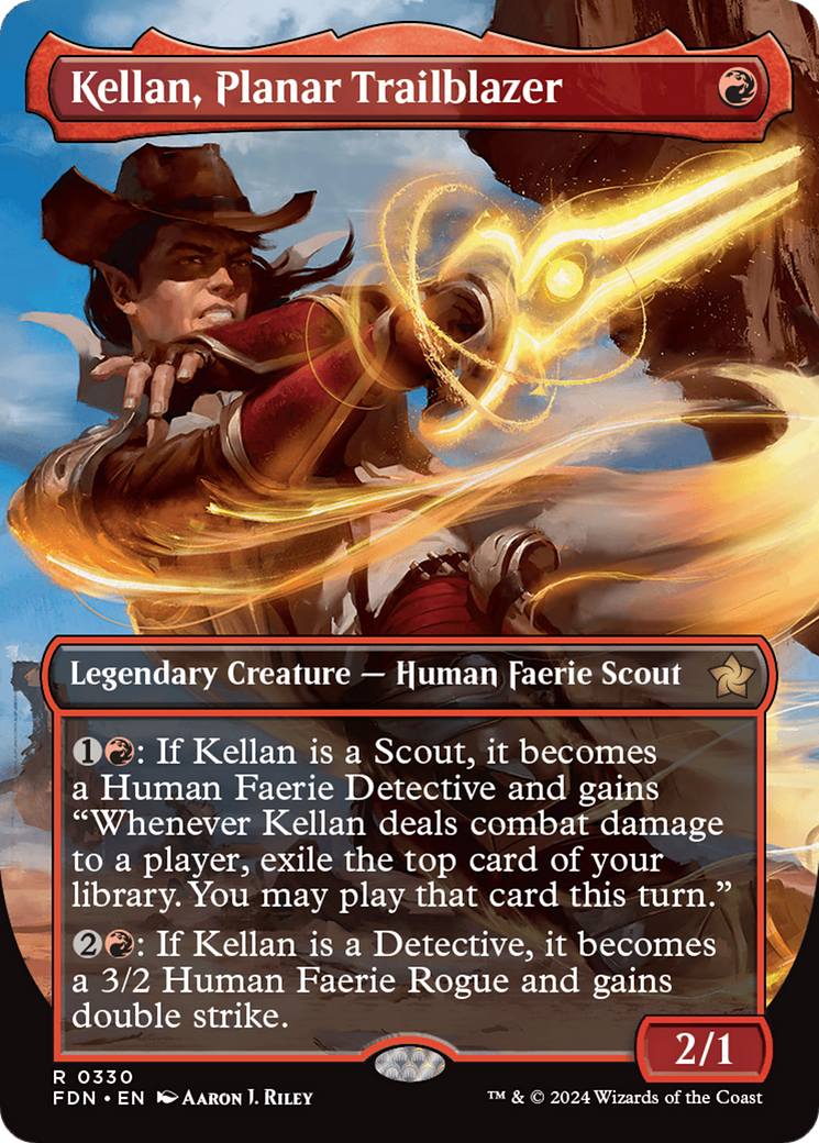 Kellan, Planar Trailblazer (Borderless) [Foundations] | Gear Gaming Bentonville