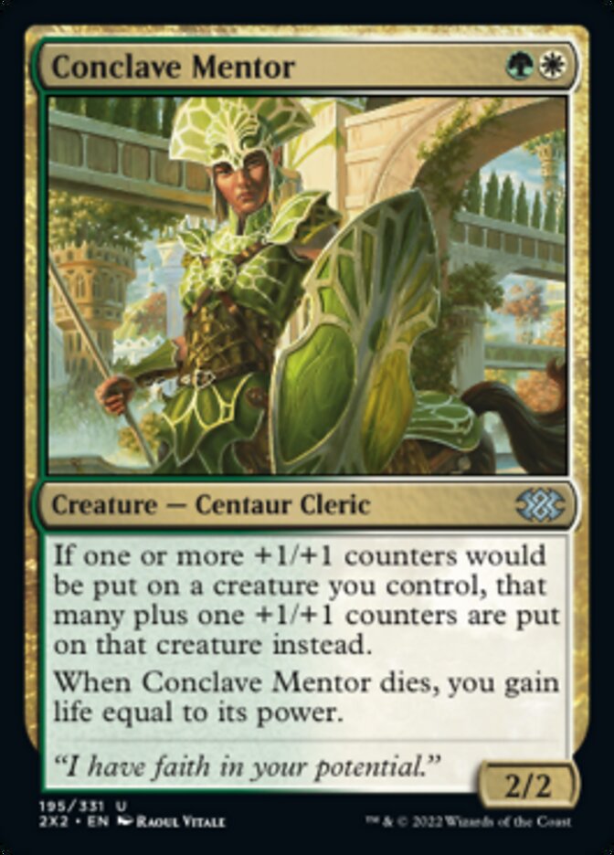 Conclave Mentor [Double Masters 2022] | Gear Gaming Bentonville