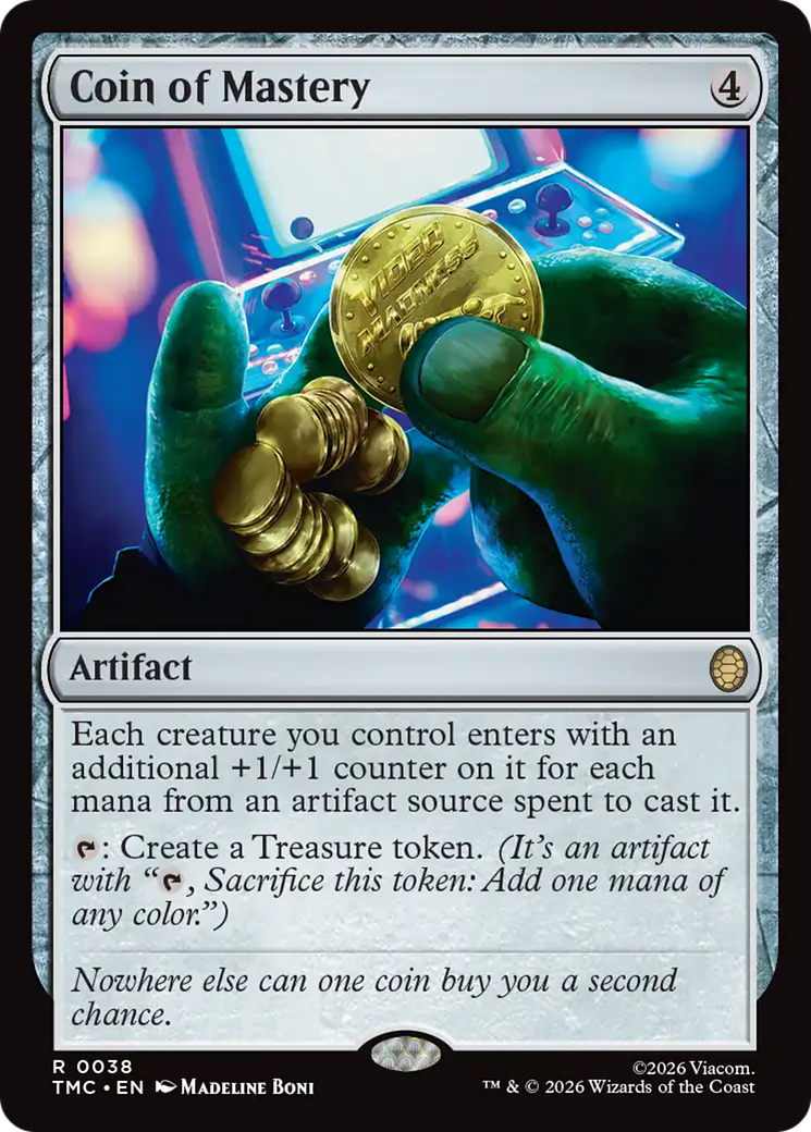 Coin of Mastery [Teenage Mutant Ninja Turtles Commander] | Gear Gaming Bentonville