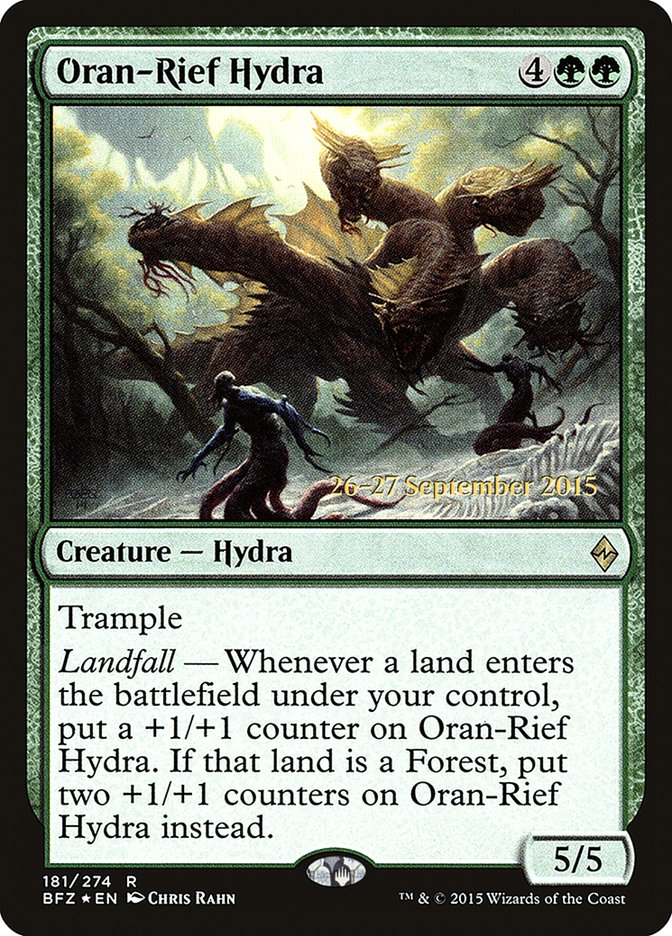 Oran-Rief Hydra [Battle for Zendikar Prerelease Promos] | Gear Gaming Bentonville
