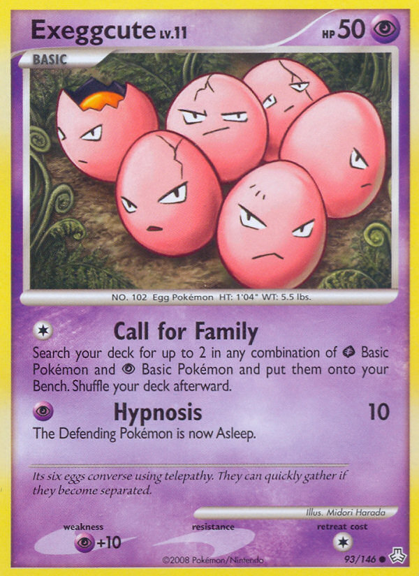 Exeggcute (93/146) [Diamond & Pearl: Legends Awakened] | Gear Gaming Bentonville