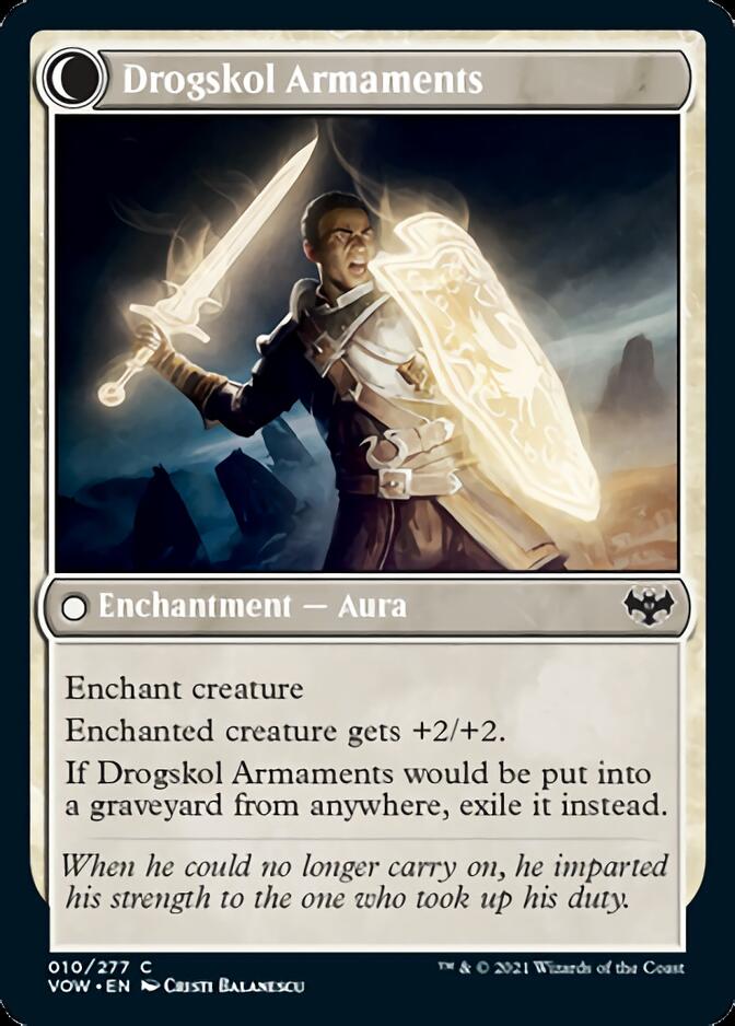 Drogskol Infantry // Drogskol Armaments [Innistrad: Crimson Vow] | Gear Gaming Bentonville