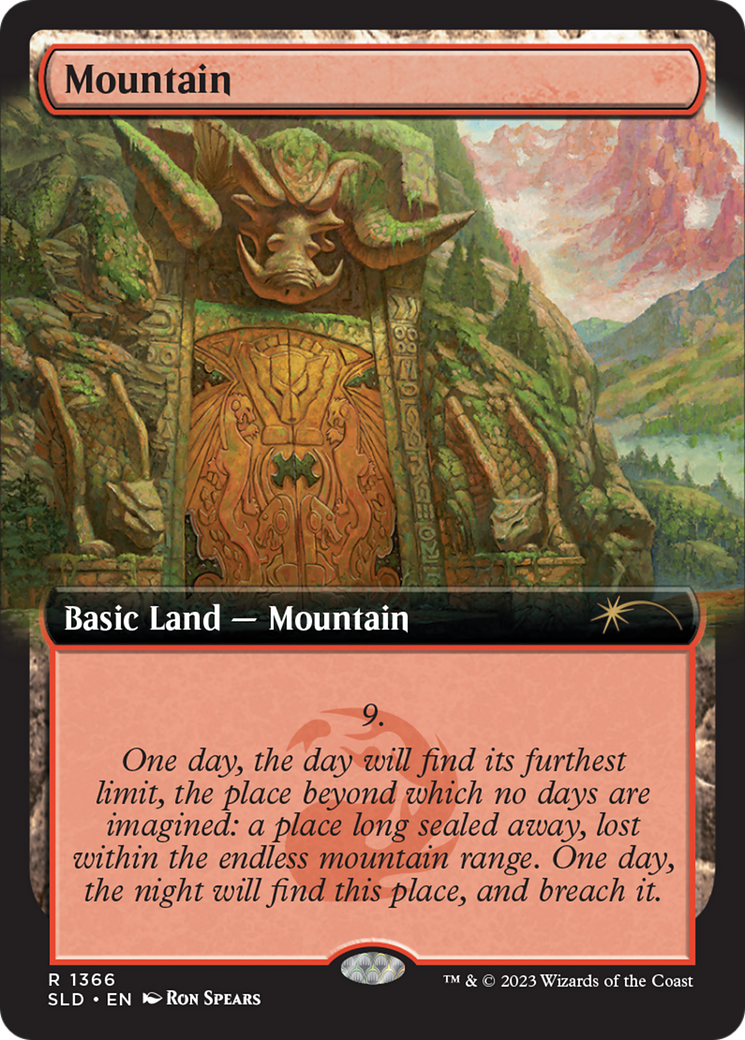 Mountain (1366) [Secret Lair Drop Series] | Gear Gaming Bentonville