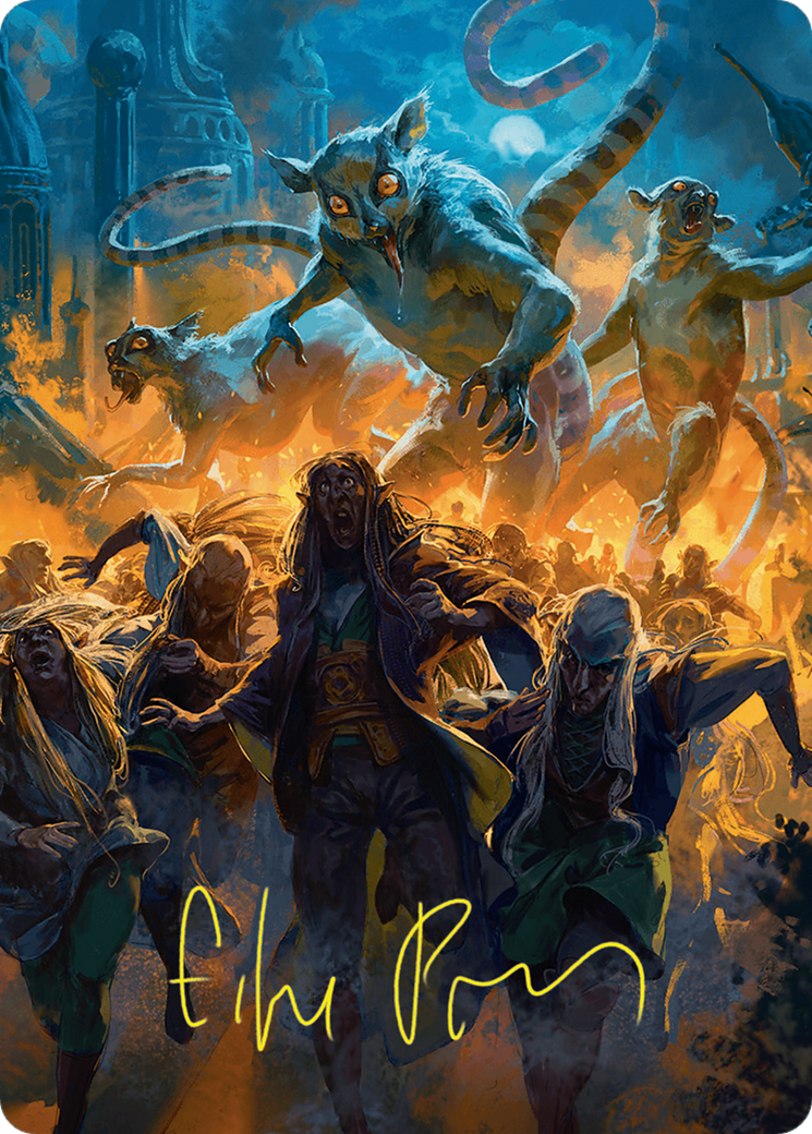 Preposterous Proportions Art Card (43/54) (Gold-Stamped Signature) [Foundations Art Series] | Gear Gaming Bentonville