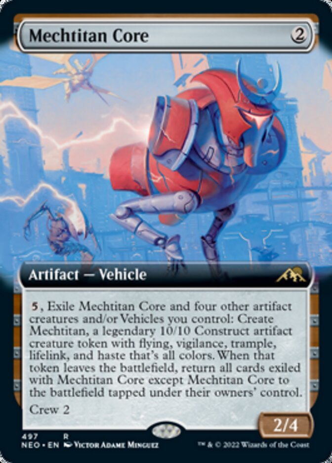 Mechtitan Core (Extended Art) [Kamigawa: Neon Dynasty] | Gear Gaming Bentonville