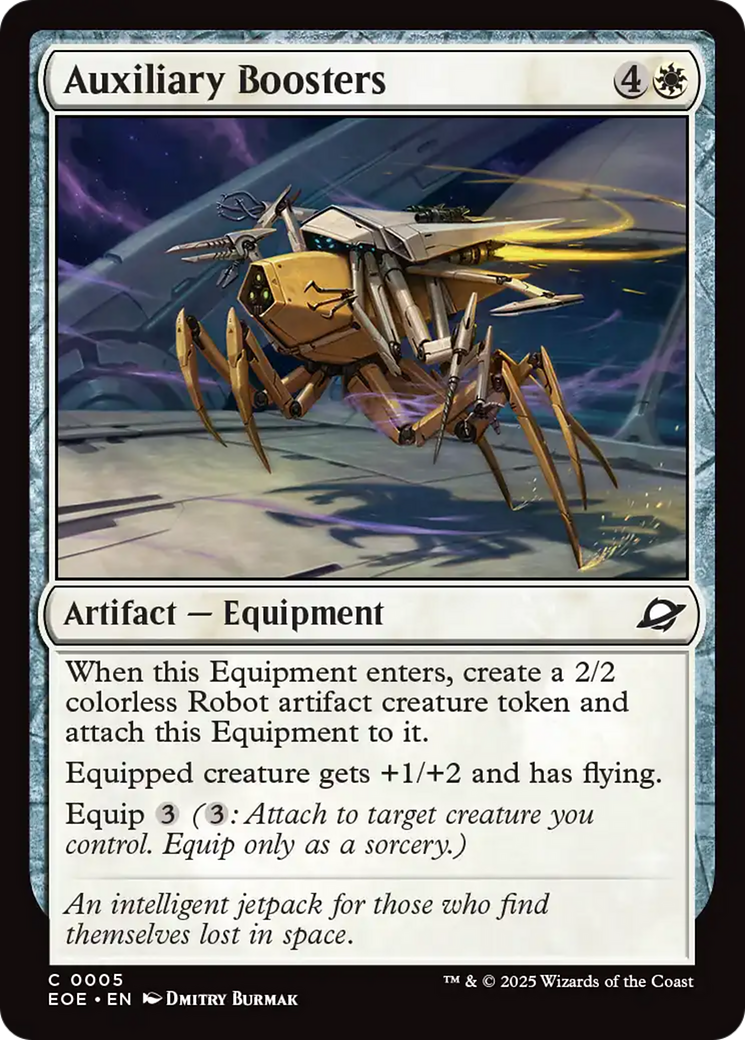 Auxiliary Boosters [Edge of Eternities] | Gear Gaming Bentonville