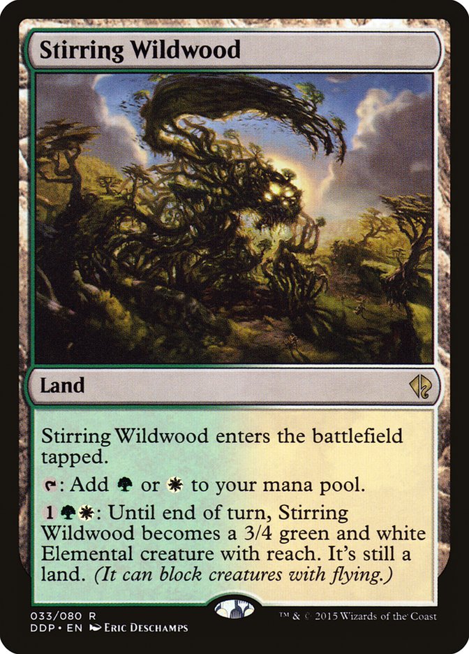 Stirring Wildwood [Duel Decks: Zendikar vs. Eldrazi] | Gear Gaming Bentonville