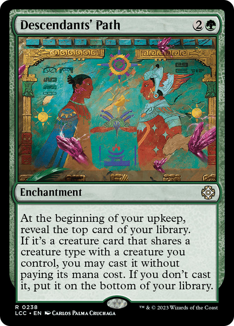Descendants' Path [The Lost Caverns of Ixalan Commander] | Gear Gaming Bentonville