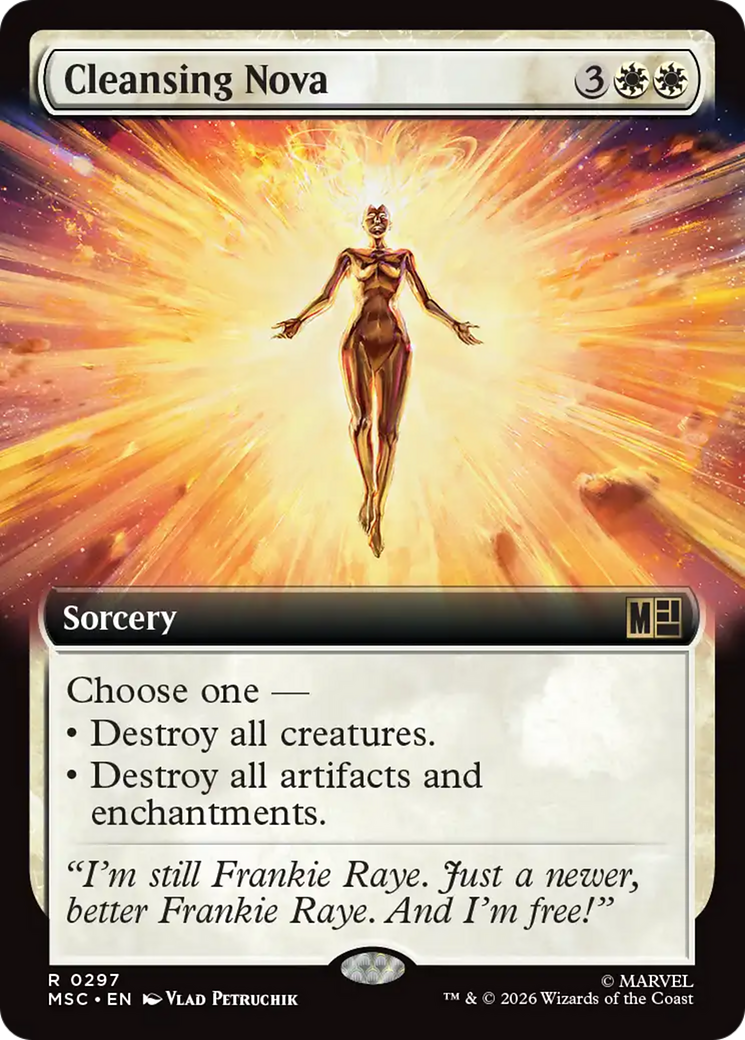 Cleansing Nova (Extended Art) [Marvel Super Heroes Commander] | Gear Gaming Bentonville