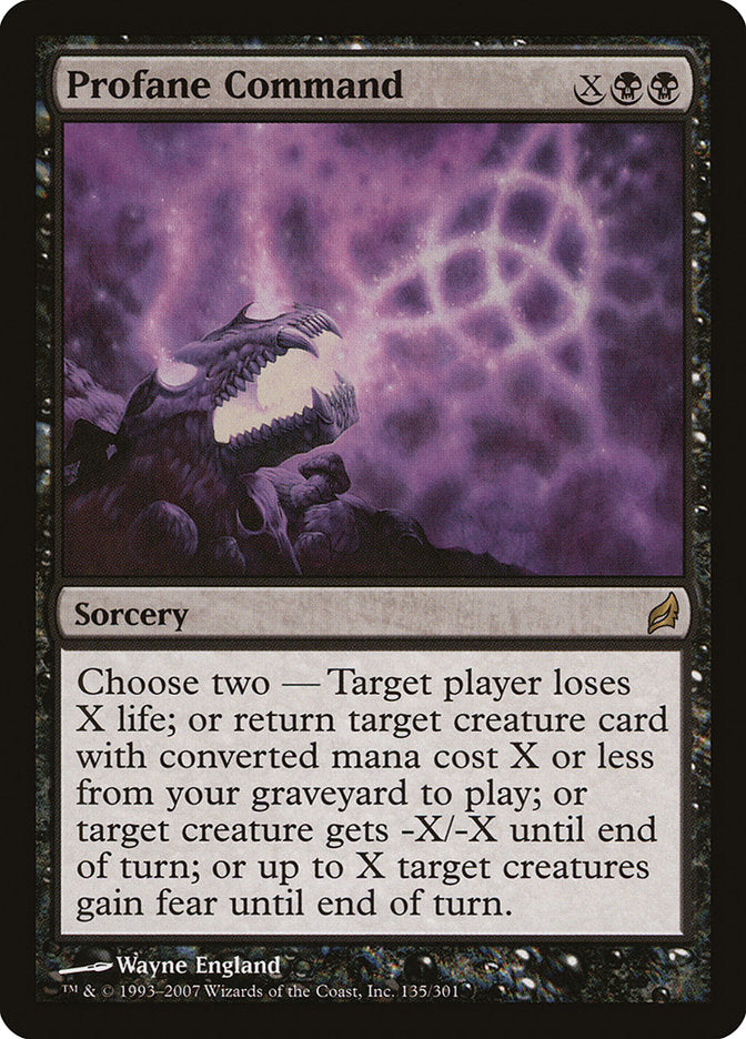 Profane Command [Lorwyn] | Gear Gaming Bentonville